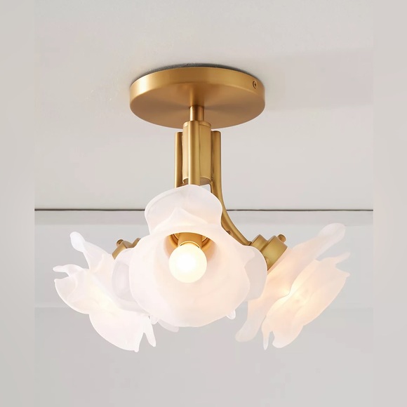 Anthropologie Blossom Flush Mount Light NEW - Picture 1 of 16